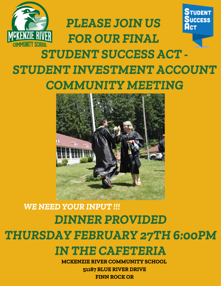 McKenzie Seeks Community Input to Finalize Student Investment Account Plan