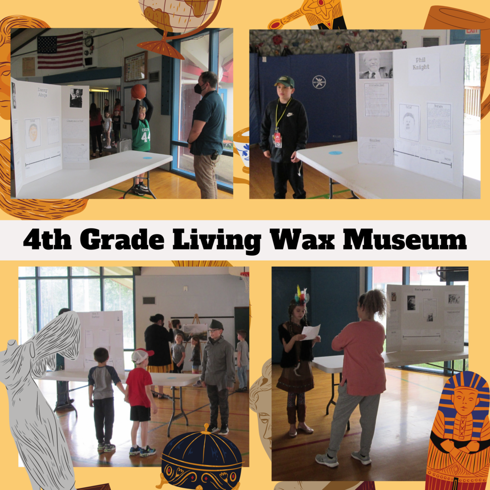 4th Grade Living Wax Museum