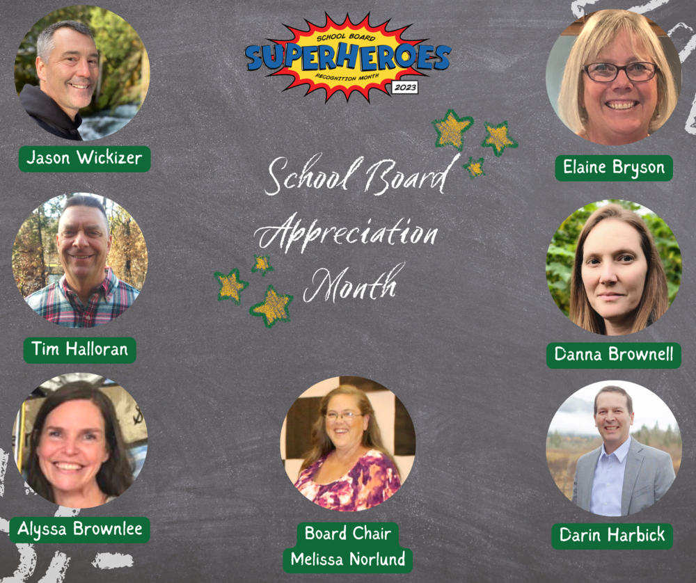 It’s School Board Appreciation Month!  We are so grateful to our dedicated board members for leading the future of our students. Please take a moment to share and help us thank each one of our incredible members!