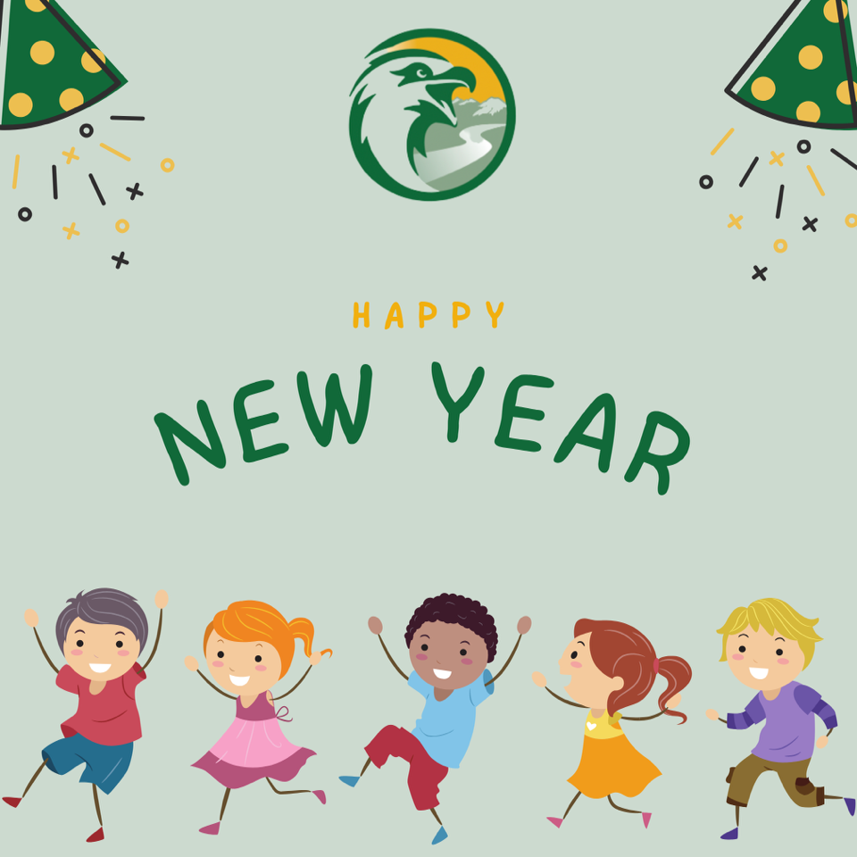 The whole McKenzie School District wishes you a very Happy New Year! We can't wait to see you in the new year (Tuesday, January 3rd!) and hope you are as excited as we are to soar into the second half of the school year! 