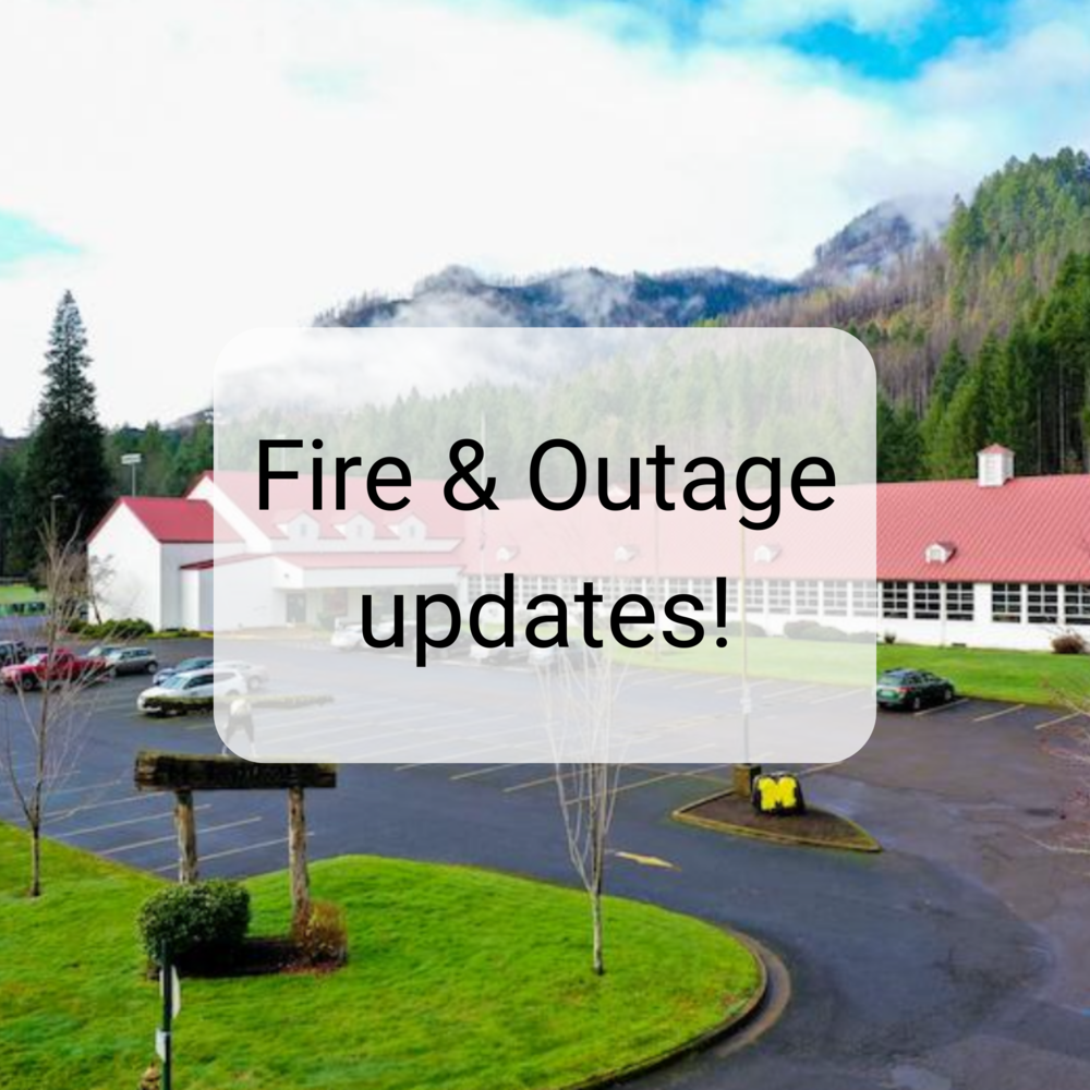 Fire and Outage Updates