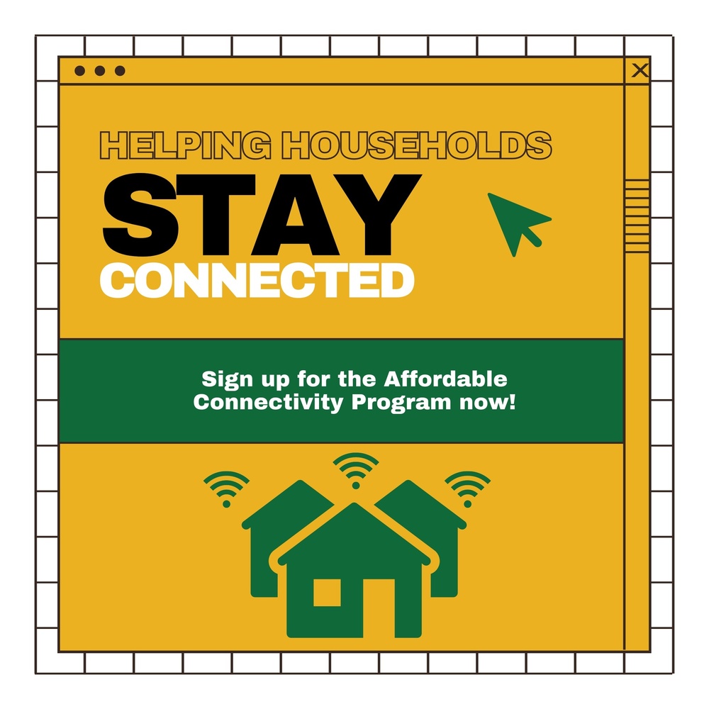 Sign up for free, high-speed internet today!  Thanks to the Affordable Connectivity Program, your family can now sign up here - [Getinternet.gov](http://getinternet.gov/).