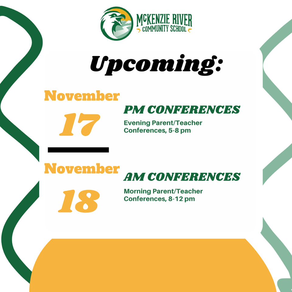 Reminder: It is conference time! 