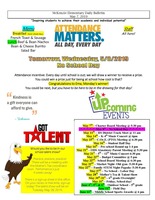 McKenzie Elementary Daily Bulletin May 7, 2019