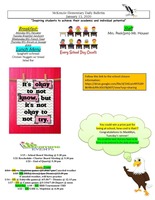 McKenzie Elementary Daily Bulletin January 15, 2020