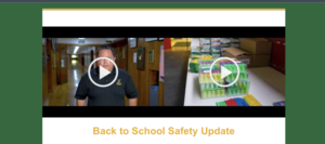 Back to School Safety Update