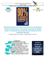 McKenzie Elementary Daily Bulletin April 4, 2019