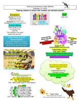McKenzie Elementary Daily Bulletin February 21, 2020