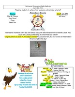 McKenzie Elementary Daily Bulletin April 29, 2019