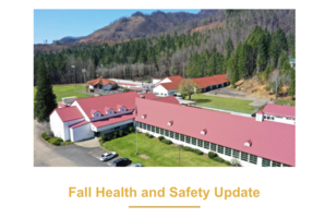 Fall Health and Safety Update
