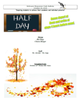 McKenzie Elementary Announcements 10/18/2018