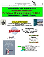 McKenzie Elementary Daily Bulletin December 13, 2018