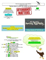 McKenzie Elementary Daily Bulletin January 29, 2020