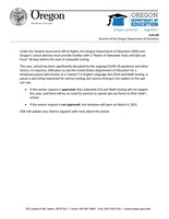 State Testing News