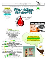 McKenzie Elementary Daily Bulletin October 21, 2019