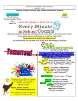 McKenzie Elementary Daily Bulletin May 17, 2019