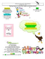 McKenzie Elementary Daily Bulletin October 30, 2019