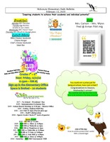 McKenzie Elementary Daily Bulletin February 13, 2020