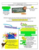 McKenzie Elementary Daily Bulletin May 22, 2019