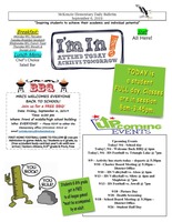 McKenzie Elementary Daily Bulletin September 6, 2019