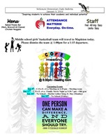 McKenzie Elementary Daily Bulletin January 9, 2019