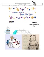 McKenzie Elementary Daily Bulletin January 7, 2019