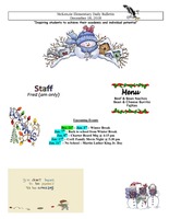 McKenzie Elementary Daily Bulletin December 18, 2018