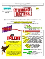 McKenzie Elementary Daily Bulletin May 14, 2019
