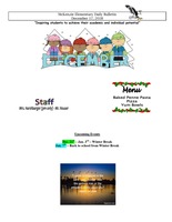 McKenzie Elementary Daily Bulletin December 17, 2018