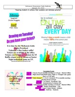 McKenzie Elementary Daily Bulletin January 30, 2019