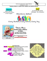 McKenzie Elementary Daily Bulletin February 6, 2019