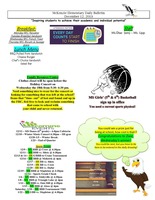 McKenzie Elementary Daily Bulletin December 12, 2019