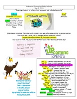 McKenzie Elementary Daily Bulletin May 6, 2019