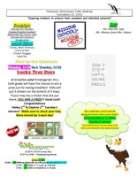 McKenzie Elementary Daily Bulletin November 20, 2019