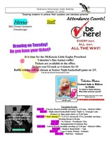 McKenzie Elementary Daily Bulletin January 31, 2019