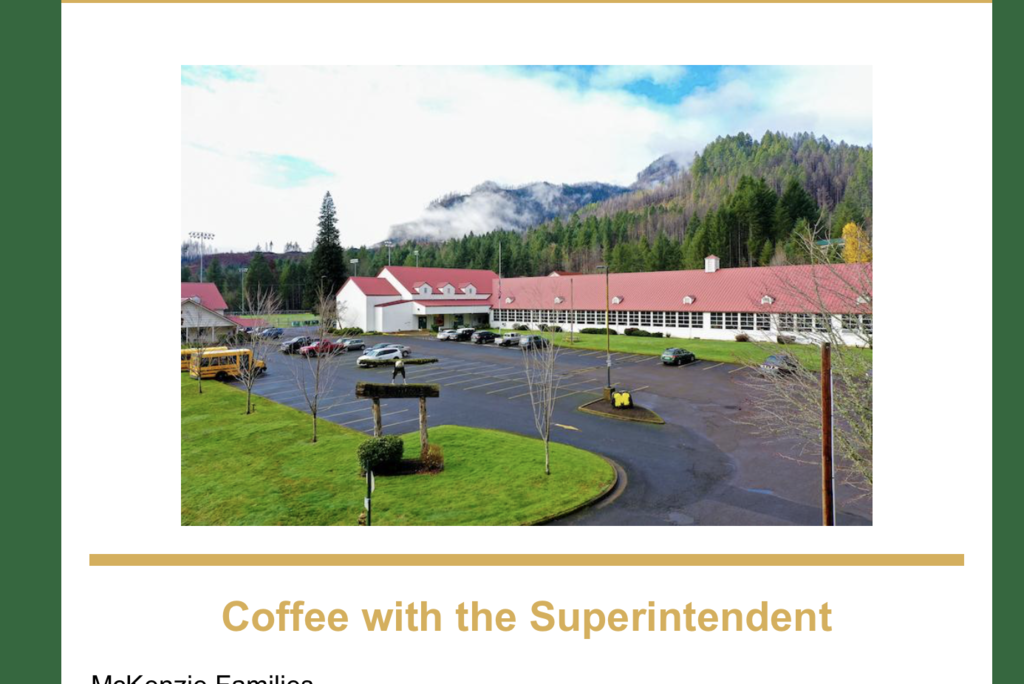 Coffee with the Superintendent 