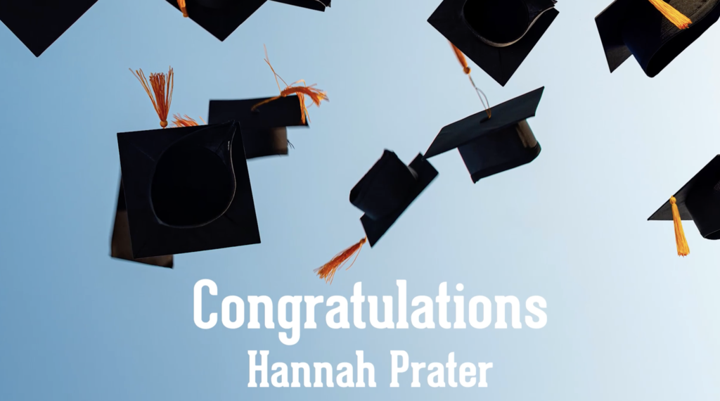 Senior Spotlight! Hannah Prater