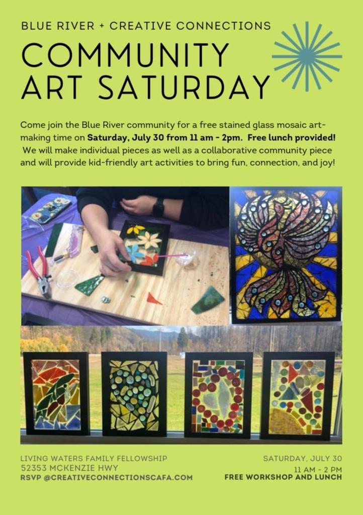 Community Art Saturday-RSVP@CREATIVECONNECTIONSCAFA.COM