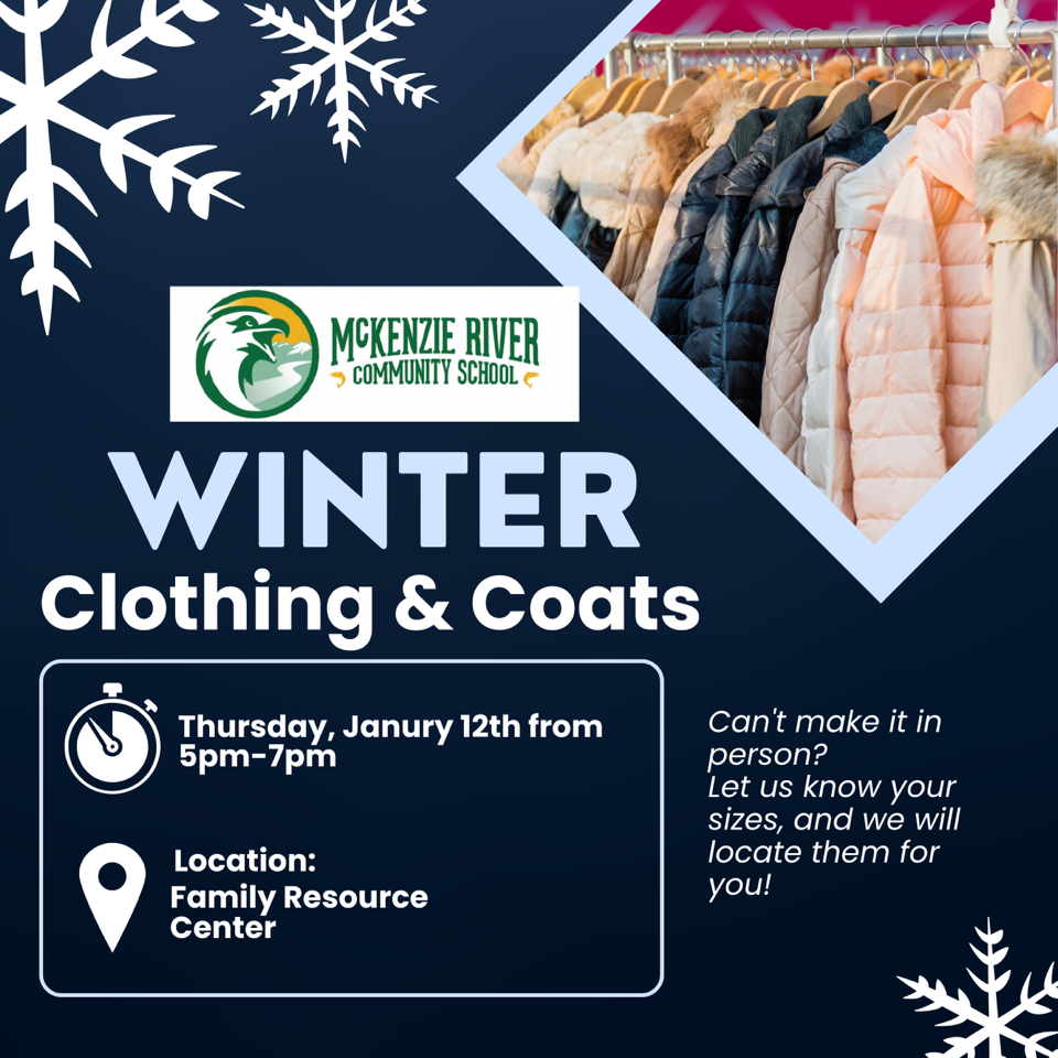 Winter clothing and coat drive