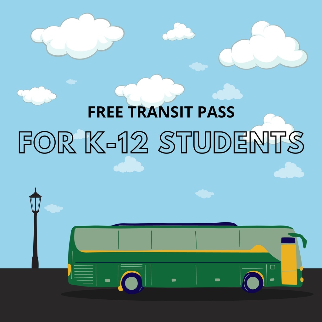 Did you know a free transit pass available for all K-12 students to help families reduce transportation costs?  🚌 The LTD Student Pass can be used either with the Umo Mobility app or tap card.  🚌 For more information, go to the LTD website and select K-12 Student Pass under Fares and Passes.