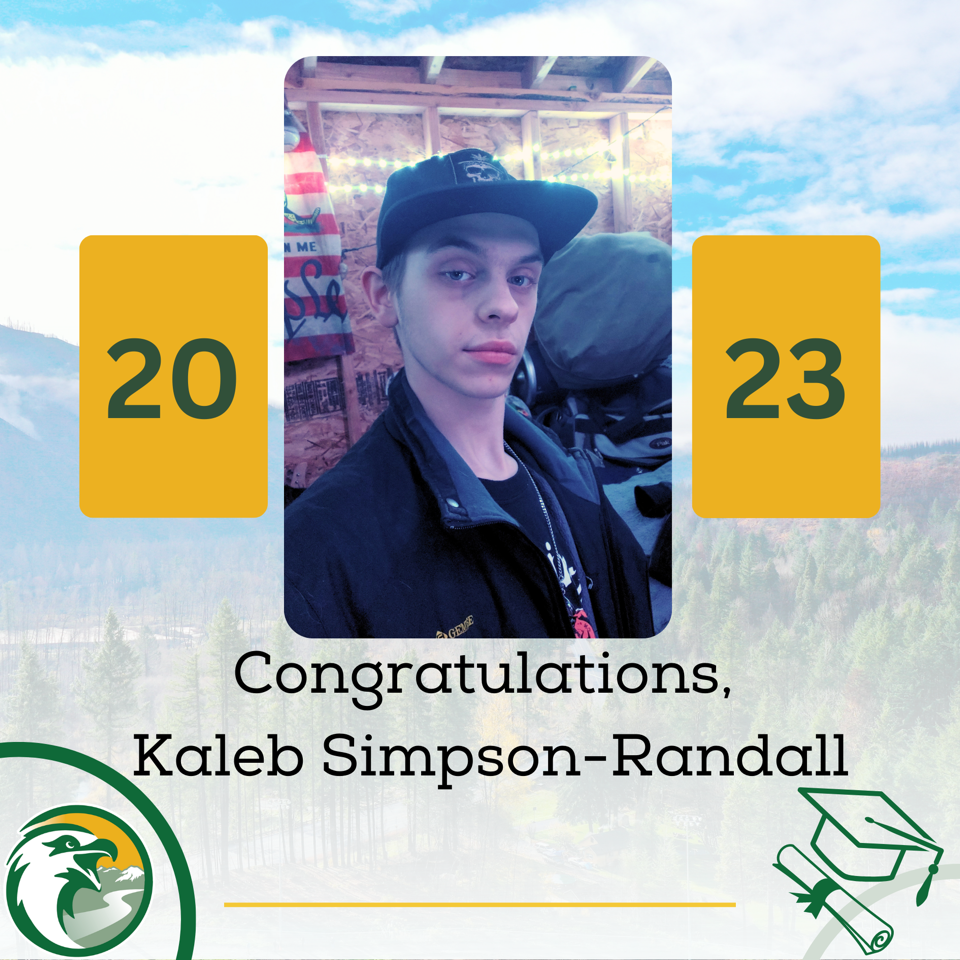 Senior Spotlight!   Congratulations, Kaleb Simpson-Randall!  We are thrilled for you and excited to see all the great things you will achieve. If you have any advice or insights for this year's graduating class, please share them in the comments section below.   We wish you all the best in your future endeavors!