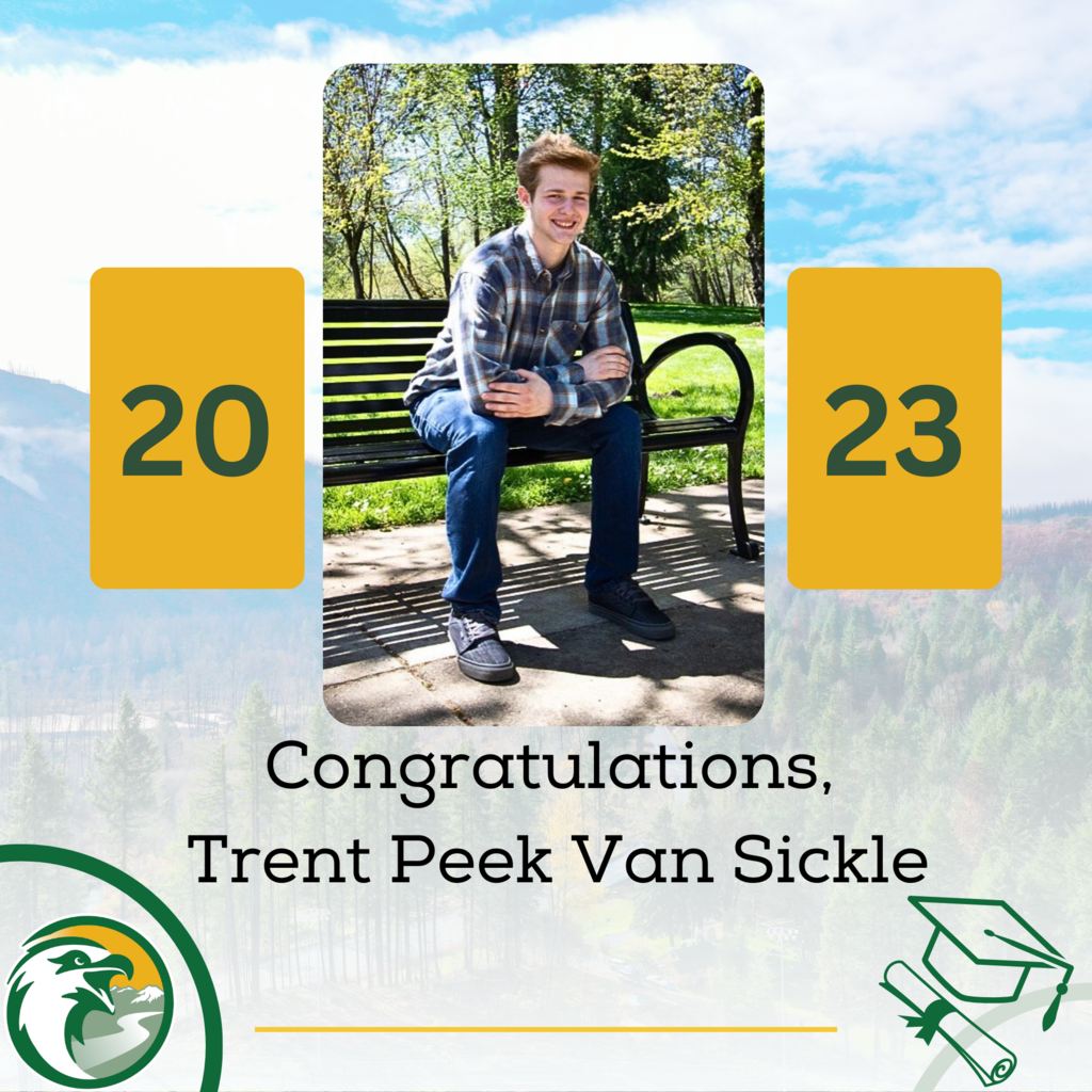 Senior Spotlight! Congratulations, Trent Peek Van Sickle!  We are thrilled for you and excited to see all the great things you will achieve. If you have any advice or insights for this year's graduating class, please share them in the comments section below.  We wish you all the best in your future endeavors!