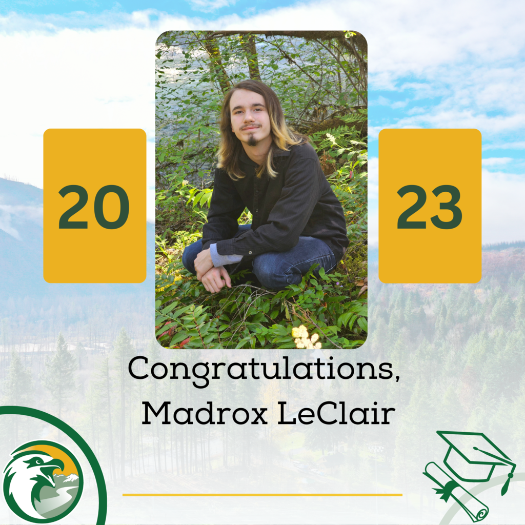 Senior Spotlight! Congratulations, Madrox LeClair! We are thrilled for you and excited to see all the great things you will achieve. If you have any advice or insights for this year's graduating class, please share them in the comments section below. We wish you all the best in your future endeavors!