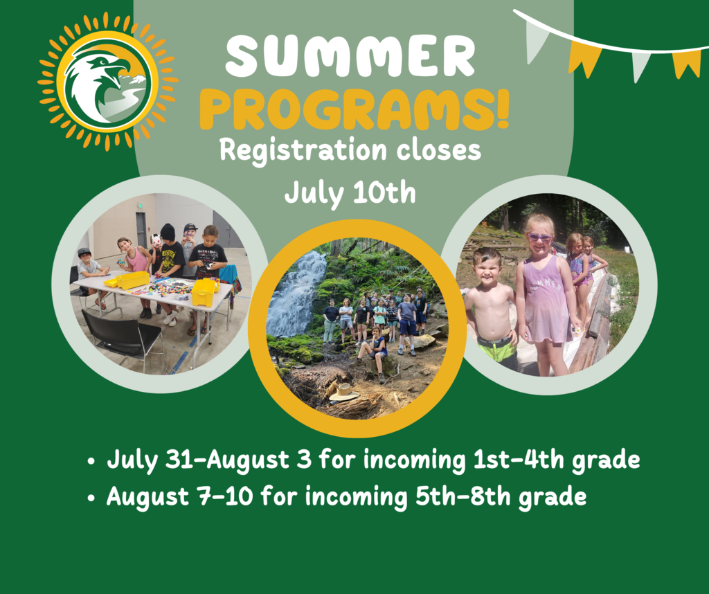 Attention Parents! Exciting summer programming awaits your child at McKenzie School!   Registration is now open for our engaging summer programs, but don't wait too long! The deadline to secure your child's spot is July 10th. To sign up, simply email or call the elementary or high school office and let us know if your child is interested in attending programming during the following dates:  July 31st - August 3rd: Designed for incoming 1st-4th graders  August 7th - August 10th: Tailored for incoming 5th-8th graders  Don't miss out on this incredible opportunity for your child to have a memorable and fulfilling summer! Contact the McKenzie School elementary or high school office today to secure their place in our summer programs. 